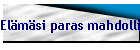 El�m�si paras mahdollisuus