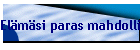 El�m�si paras mahdollisuus